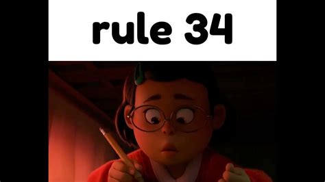 If it exists, there is porn of it. . Rule 34 turning red
